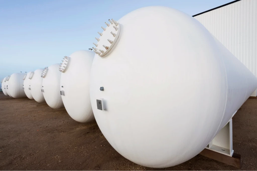 Large LPG Storage Bullets - Engineering & Fabrication Services